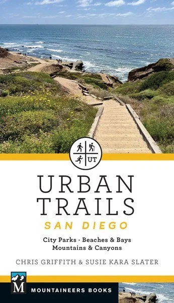 Cover photo of the book Urban Trails: San Diego by Susie Kara Slater and Chris Griffith