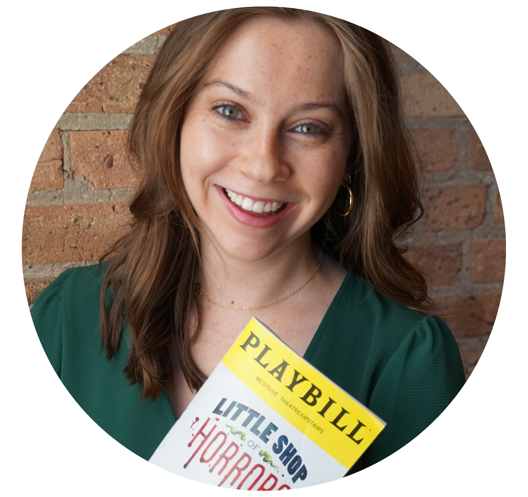 Maggie Sullivan and Playbill