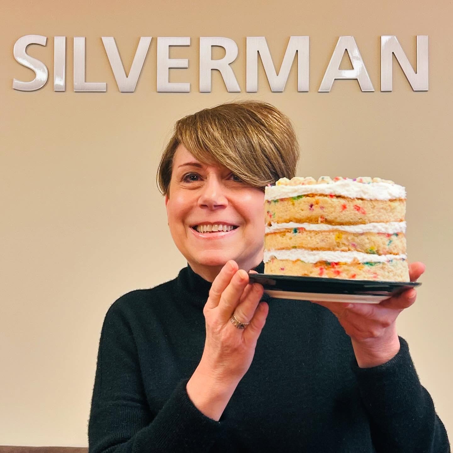 A big happy birthday to our very own Beth Silverman! We wouldn&rsquo;t be The Silverman Group without YOU! We appreciate you and all that you do ❤️🧁