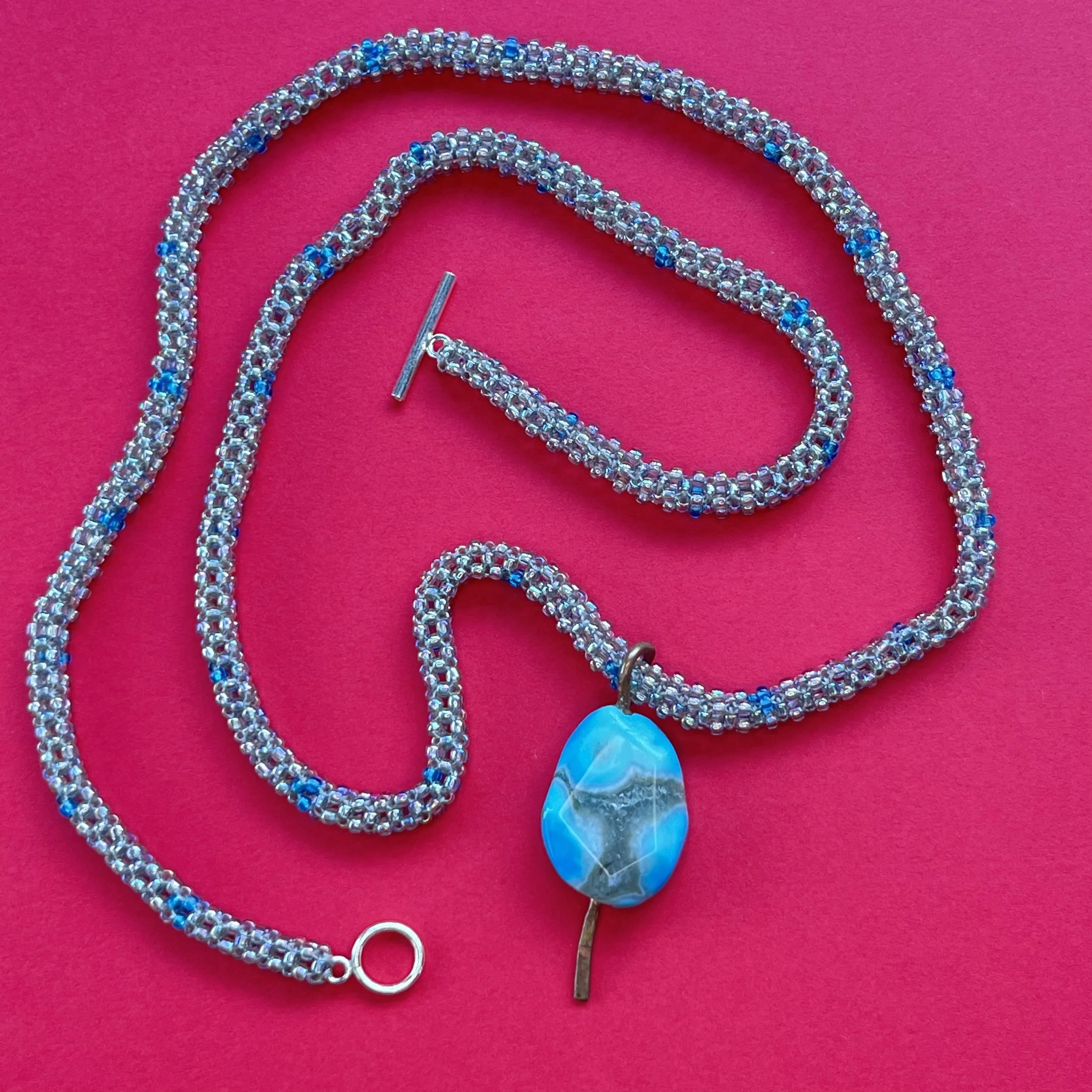 Blue agate