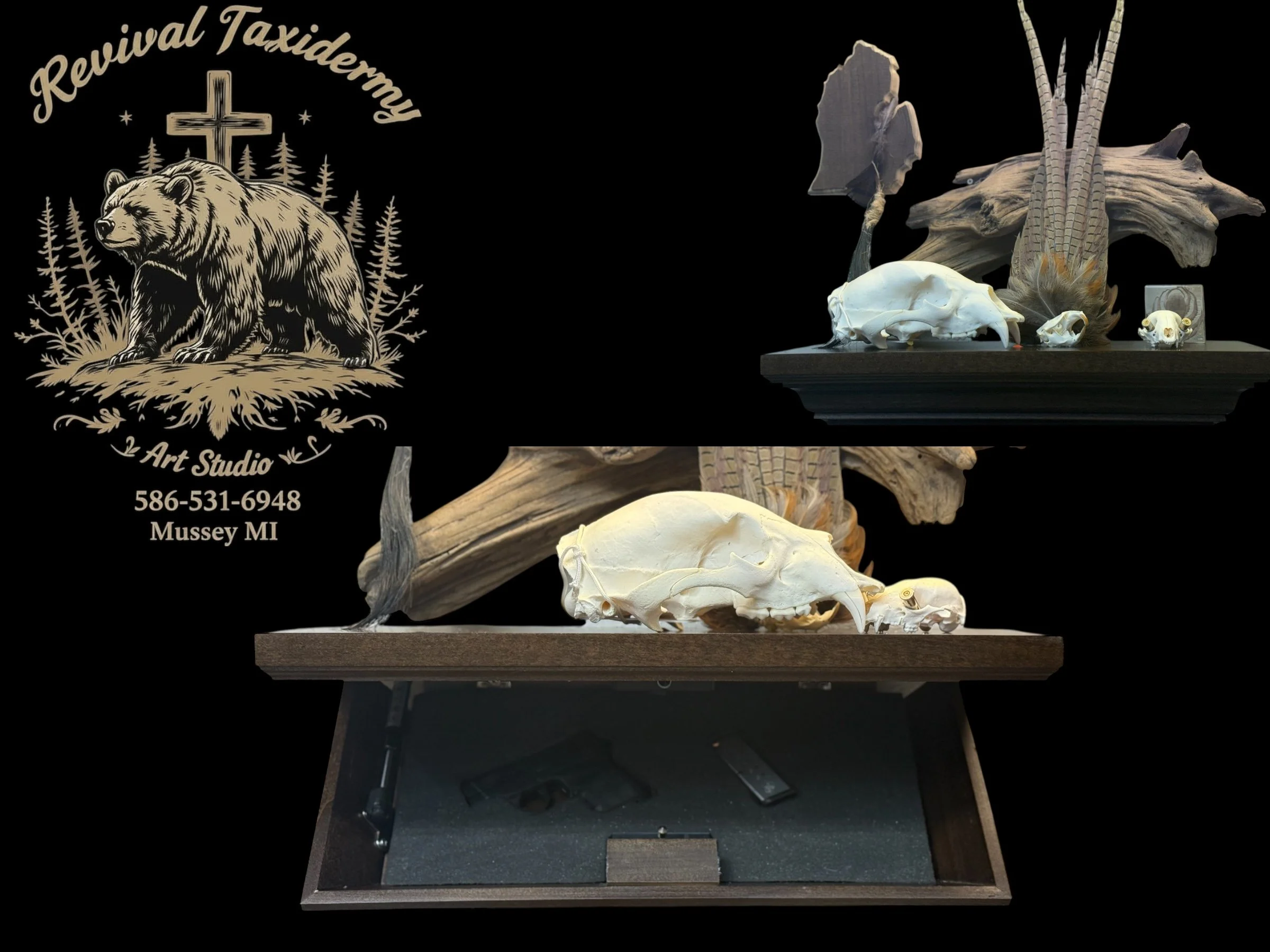 Concealment Shelf -- Key Card Access