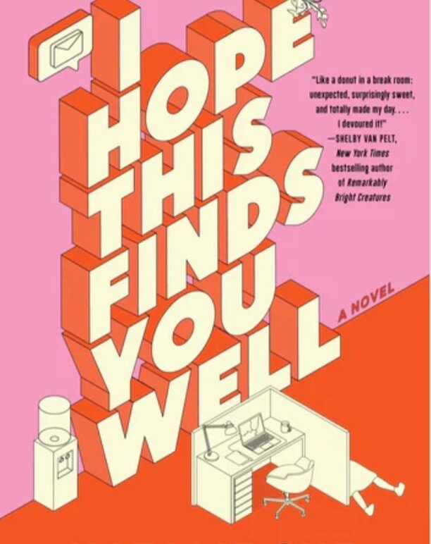 Thanks to @netgalley @harpercollins and @natwrotewhat for the chance to read a copy of Natalie Sue's debut, I Hope This Finds You Well. It releases on May 21, 2024.

This book had the vibes of The Office mixed with a heroine who reminded me of Eleano