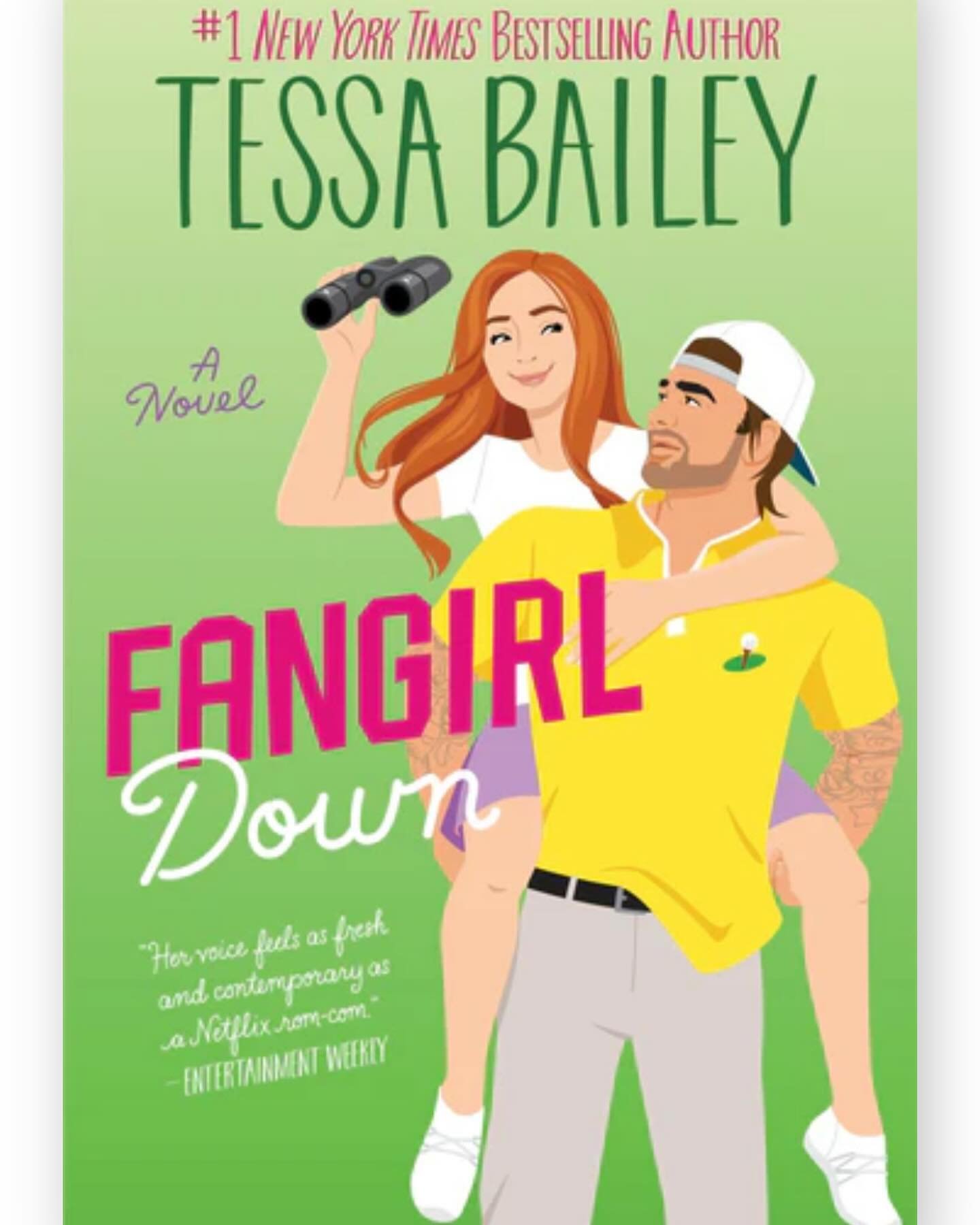 Full of Tessa Bailey&rsquo;s trademark humor and steam, Fangirl Down was such a fun ride and had great type 1 diabetes representation. 

Josephine is Wells&rsquo; number one fan, years after everyone else in his life has given up on him. But when she