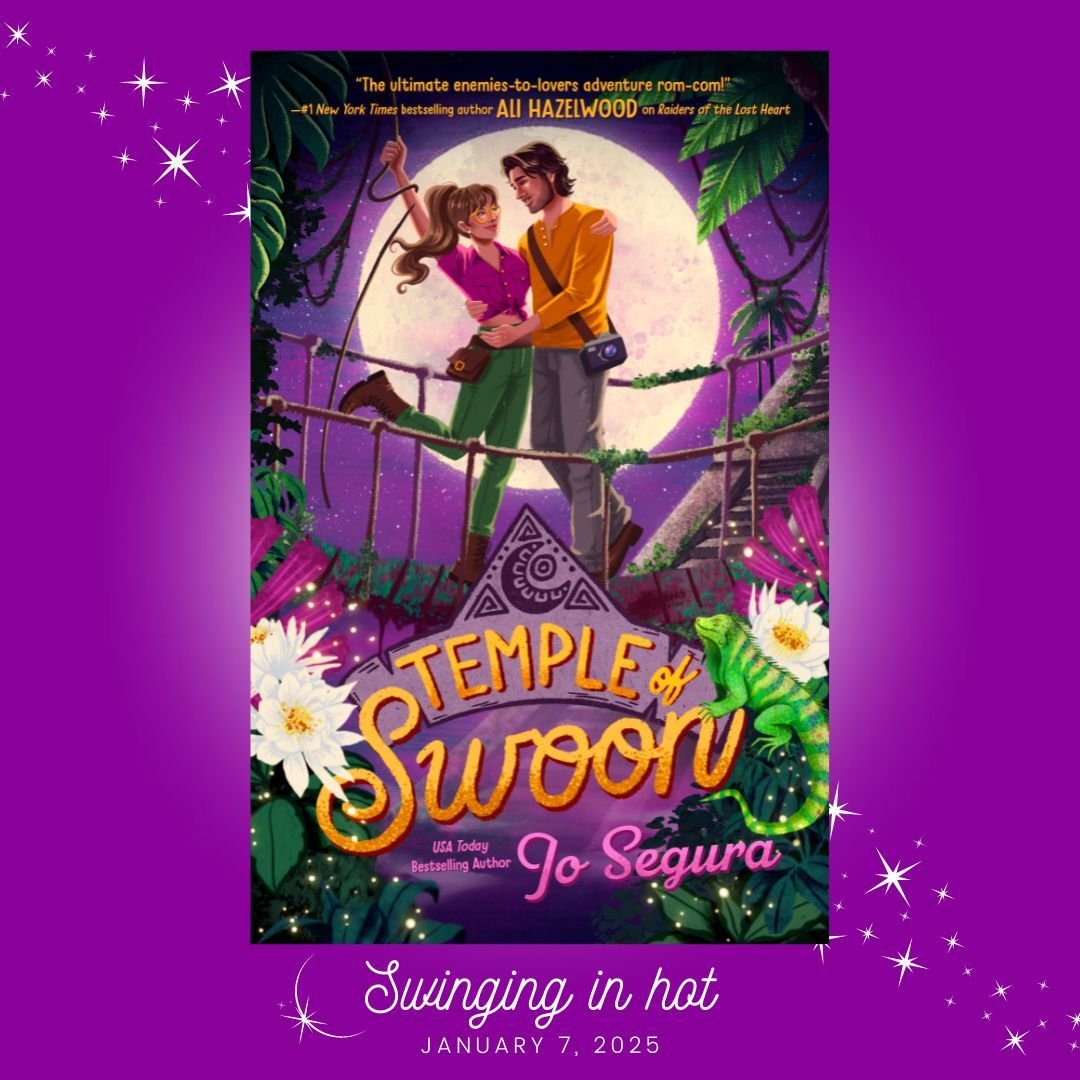 COVER REVEAL!

I&rsquo;m delighted to help share the cover of USA Today bestselling author Jo Segura&rsquo;s next book, TEMPLE OF SWOON. TEMPLE picks up where RAIDERS OF THE LOST HEART left off, with a new cast of characters and a new adventure (but 