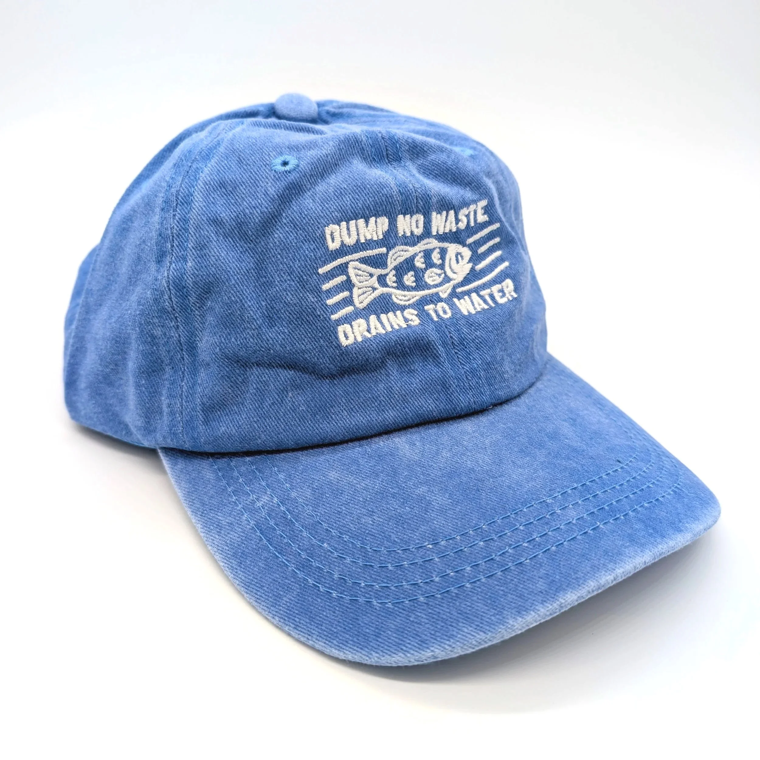 Drains to River Dad Hat