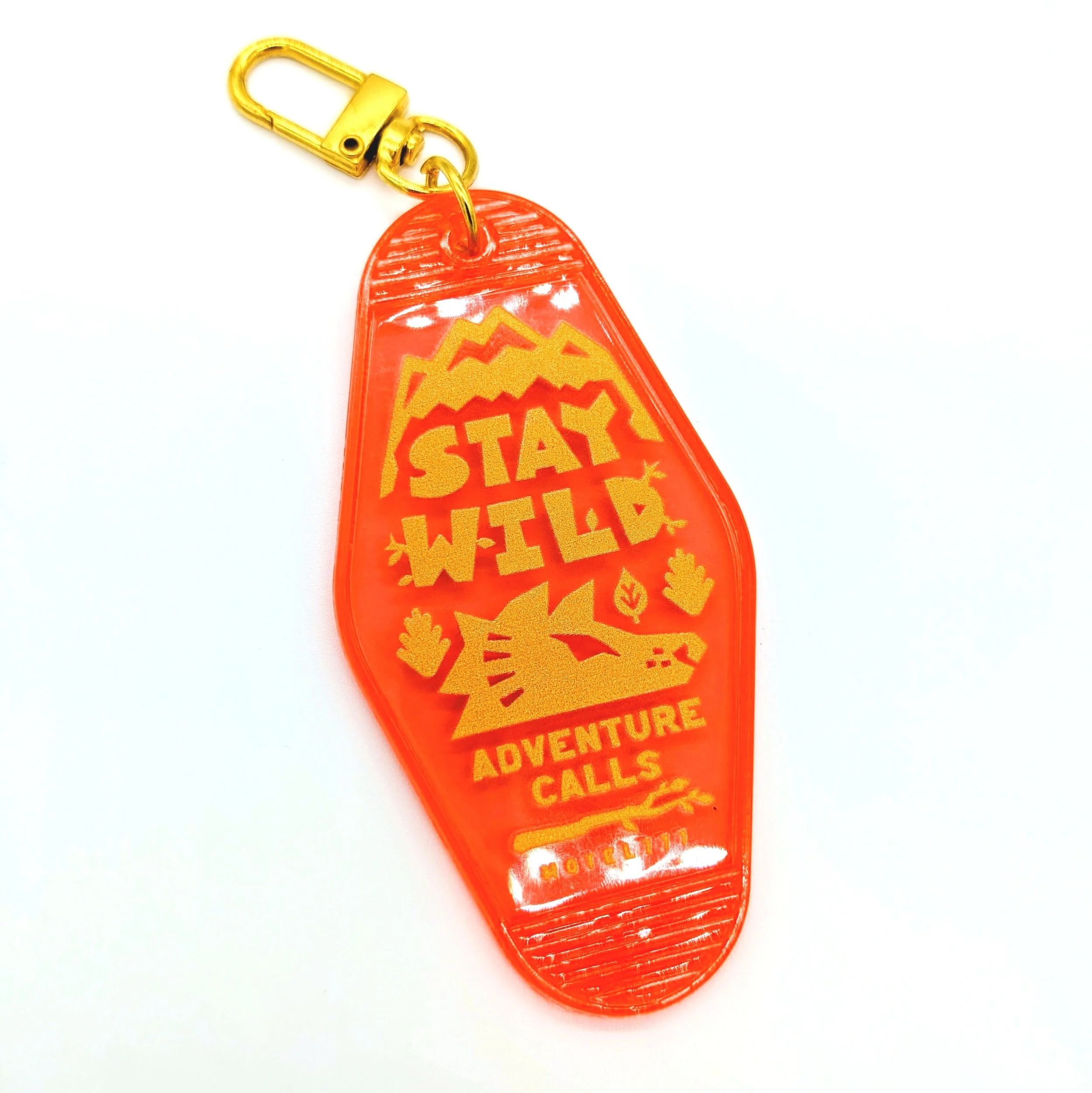 Stay Wild Motel Keychain — MOTEL777