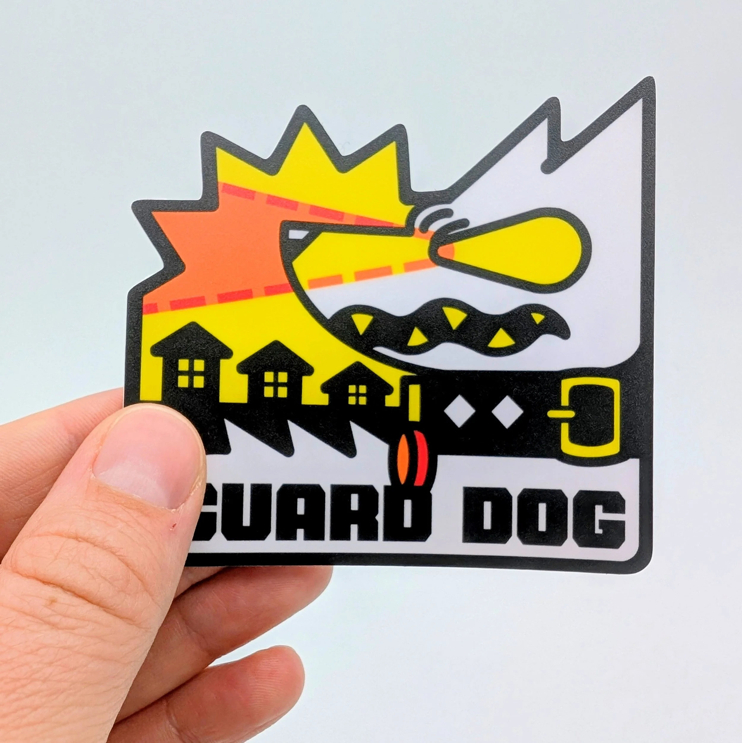 GUARD DOG Sticker
