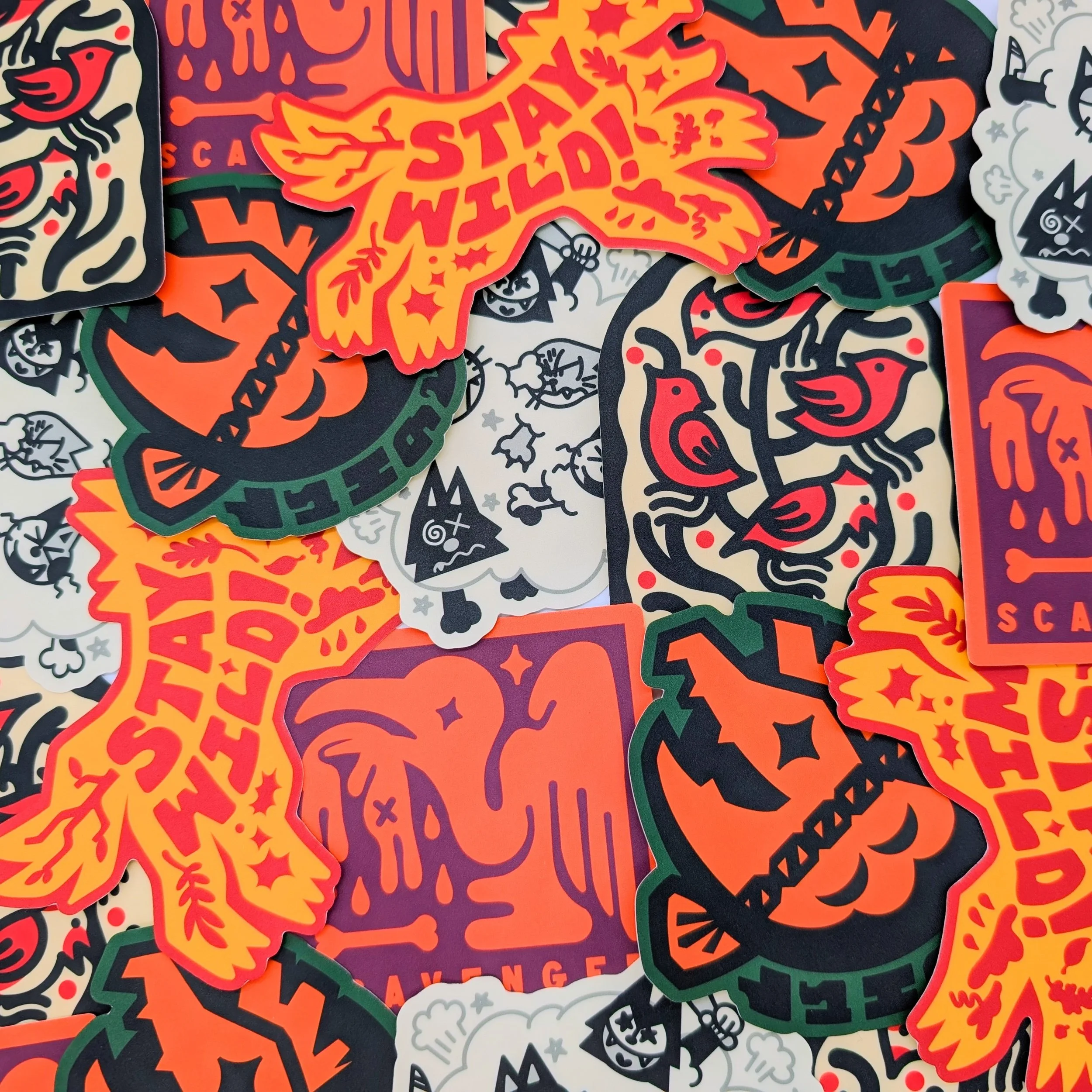 Stay Wild Sticker — MOTEL777