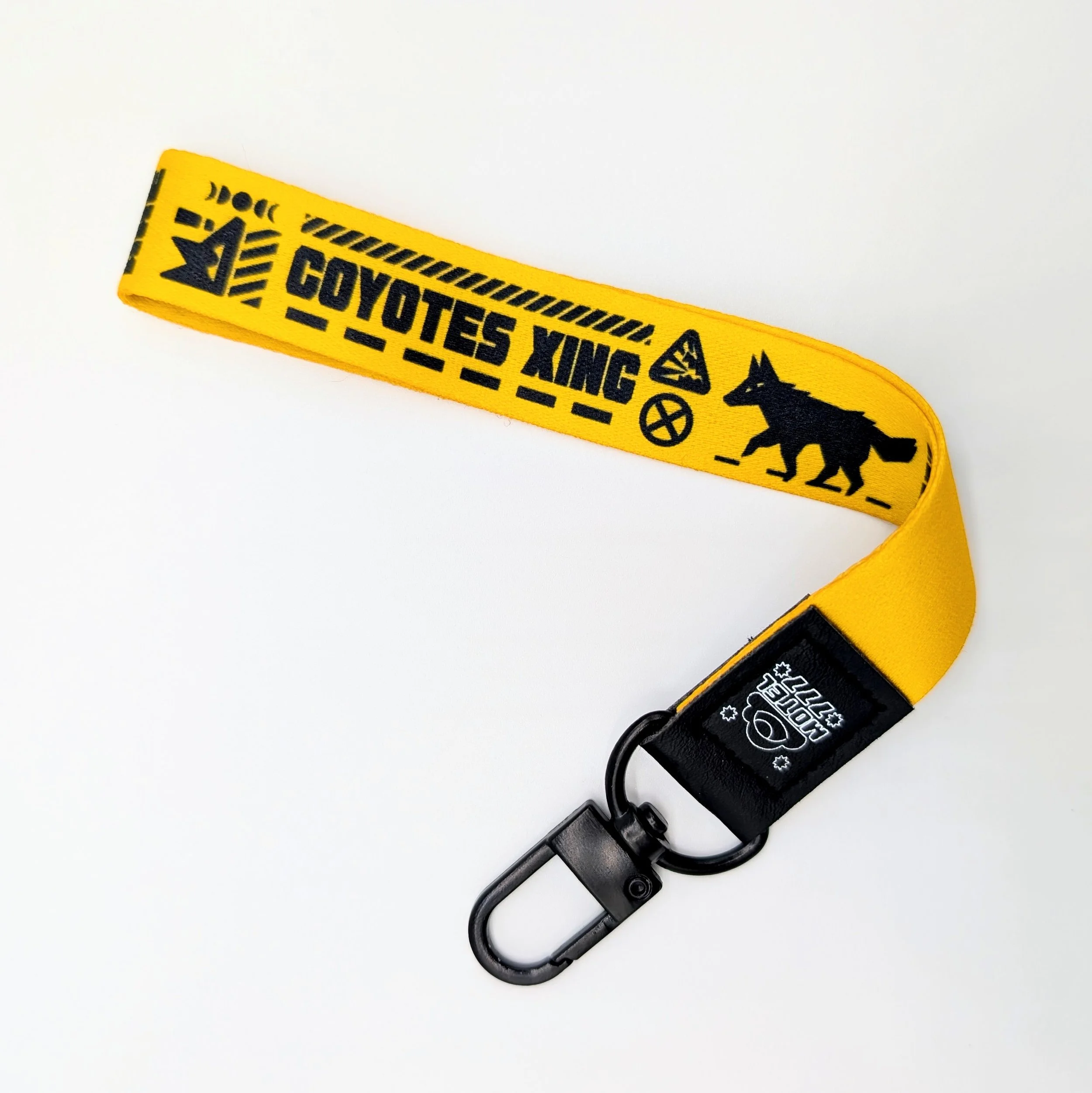 COYOTES XING Wristlet Keychain