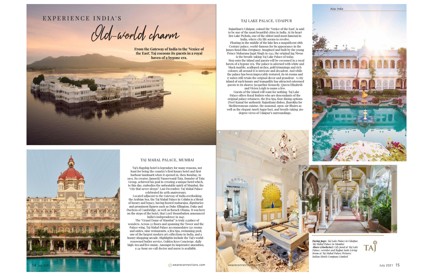 2021 | Old-World Charm, Connections Luxury Magazine