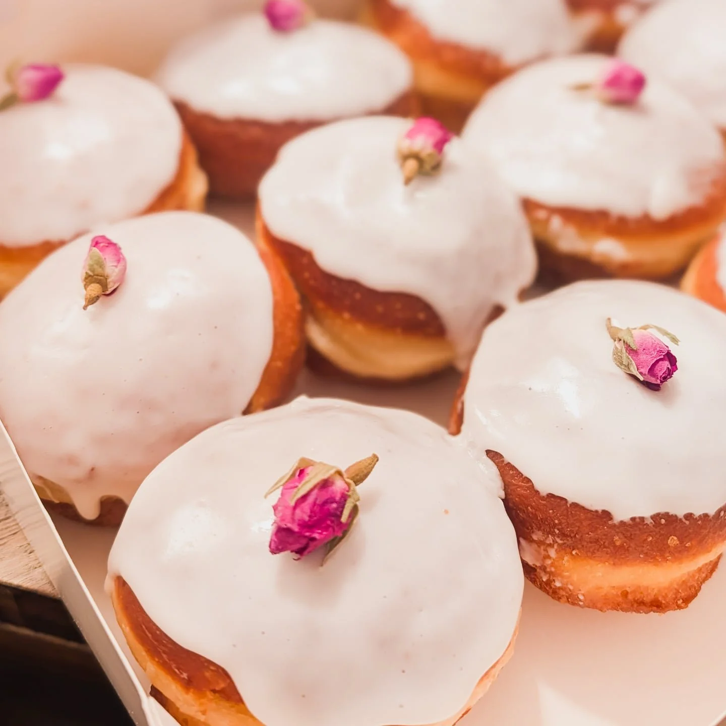 Rose Jam paczki for a baby shower client 🌹