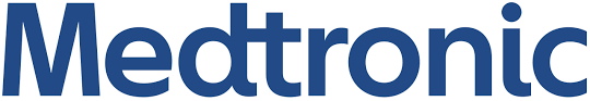 Medtronic logo in blue text