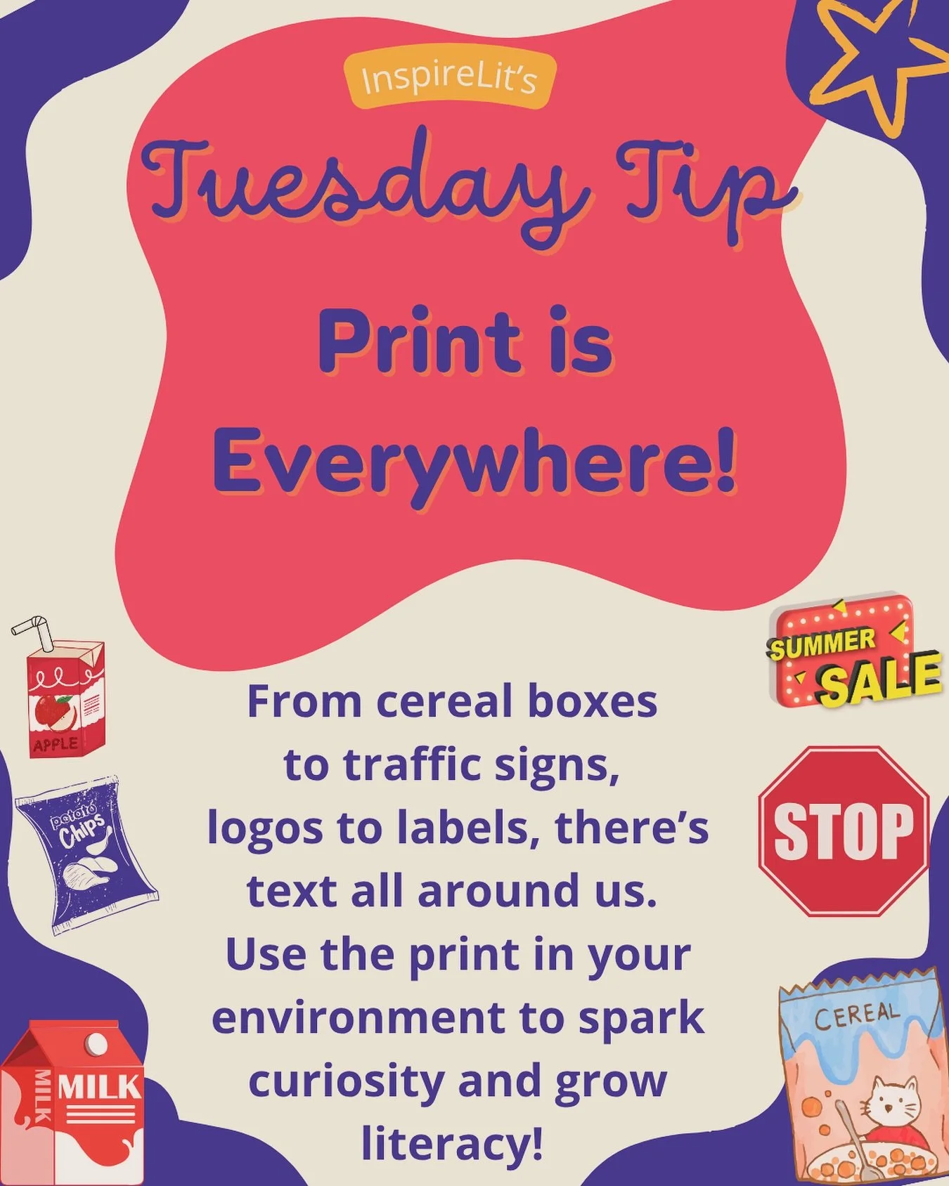 #tuesdaytip #readeveryday #printiseverywhere #earlyliteracy #earlyliteracymatters #printrichenvironment #dmvkids #literacy #literacyforall #learningtoread #alexandriava