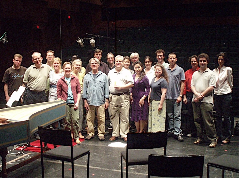 Recording Vivaldi's Four Seasons with violinist Sarah Chang and Orpheus Chamber Orchestra (at SUNY Purchase College of Music's Performing Arts Center for EMI Classics)