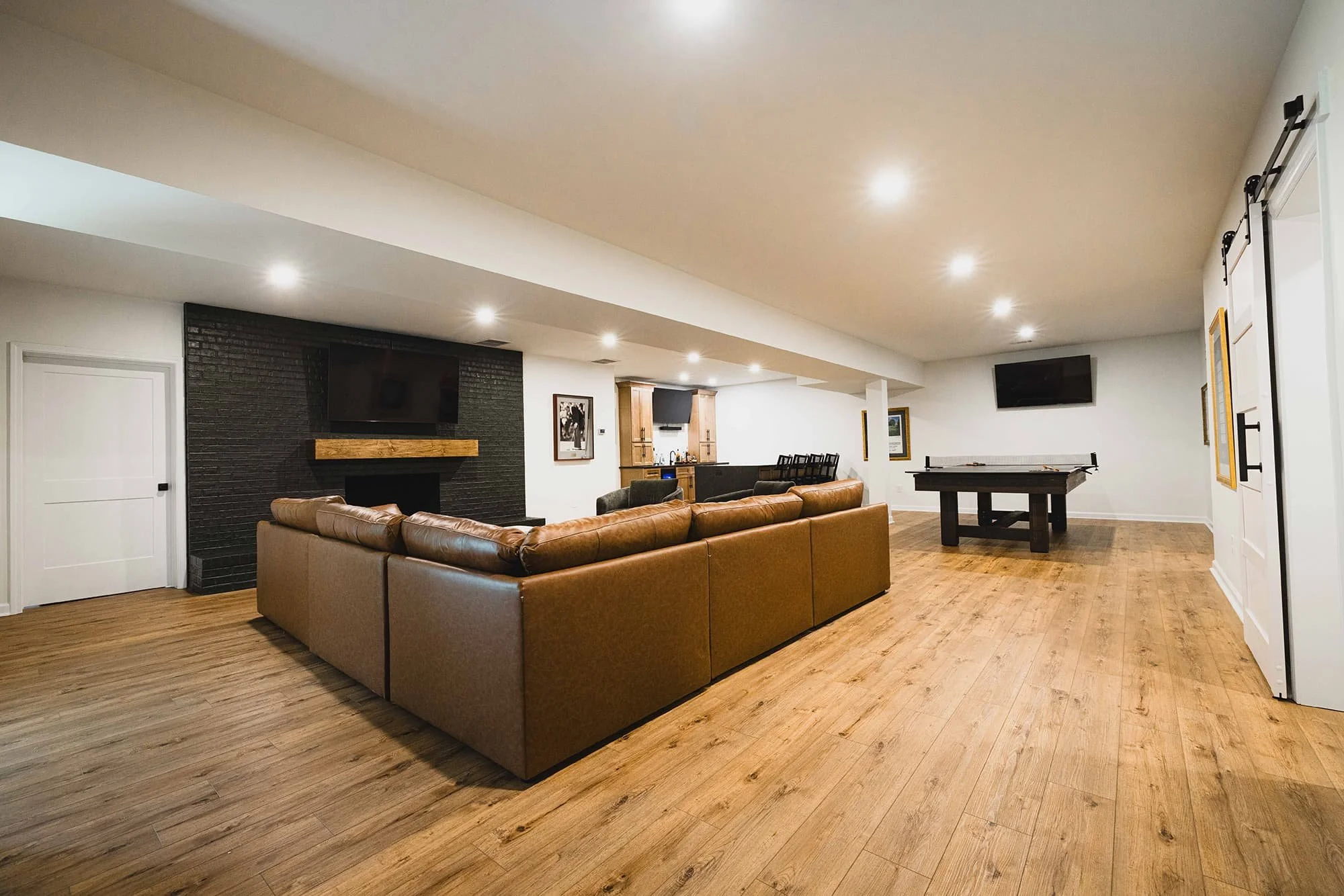 BGR Design Build Basement Remodel in Athens, GA