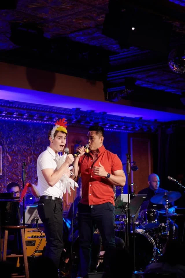 Tyler Joseph Ellis and Karl Josef Co at 54 Below, 2022