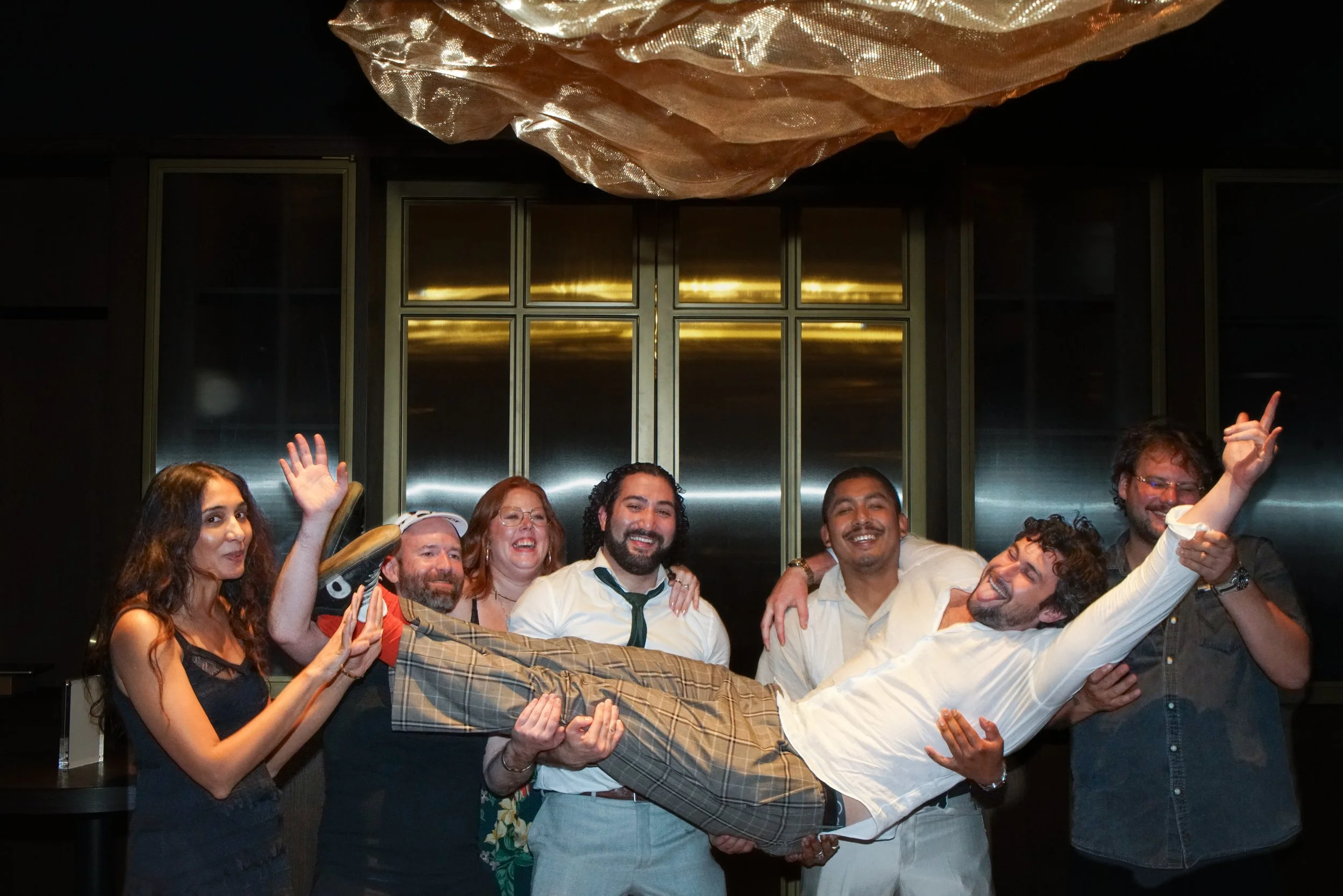 Class Act Team at One Year Anniversary Party