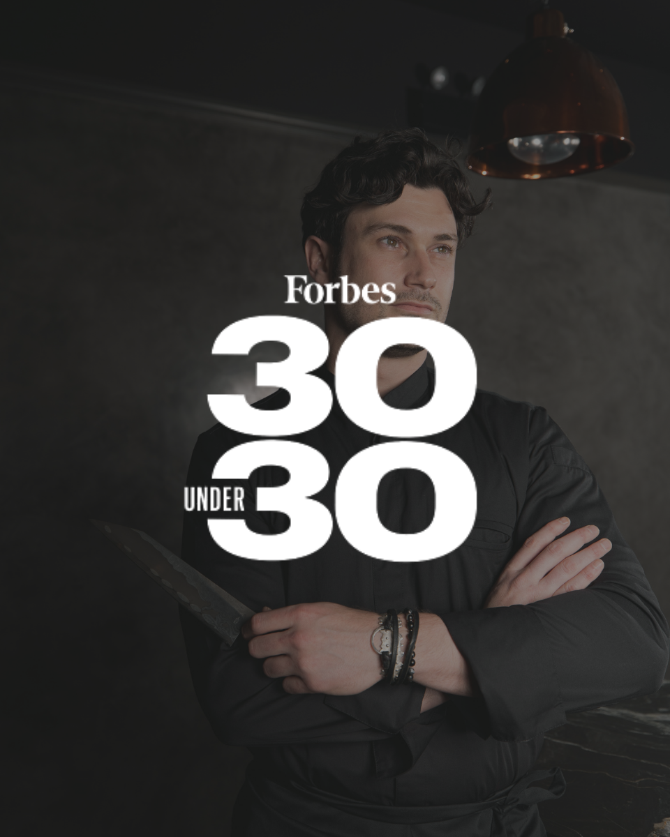Forbes 30 Under 30 — Chef Nicolai Mlodinow