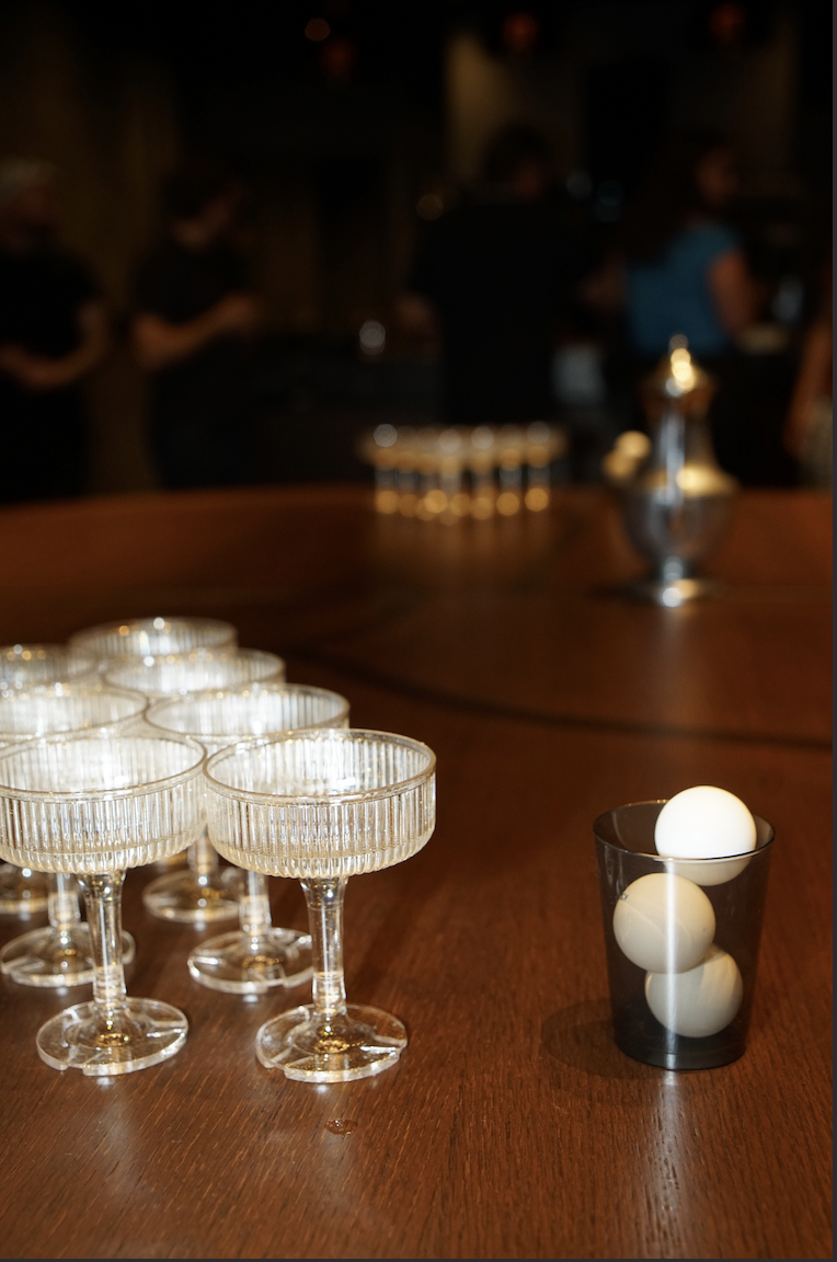 Class Act One Year Anniversary Champagne Pong