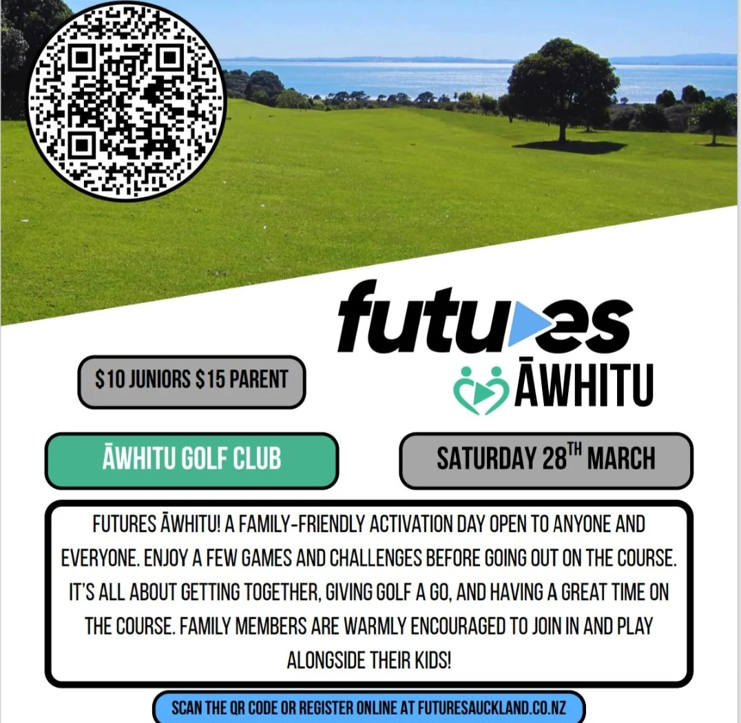 Junior Family fun golf Day with Futures Auckland