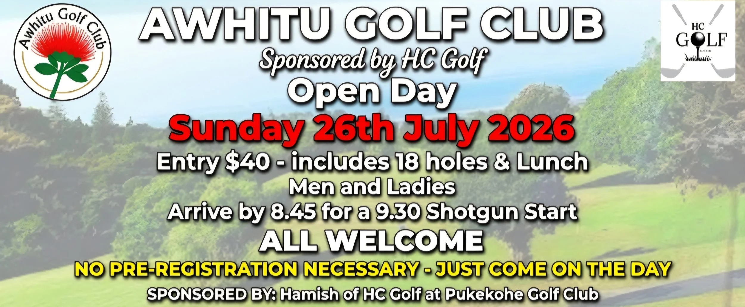 HC Golf July Open Day
