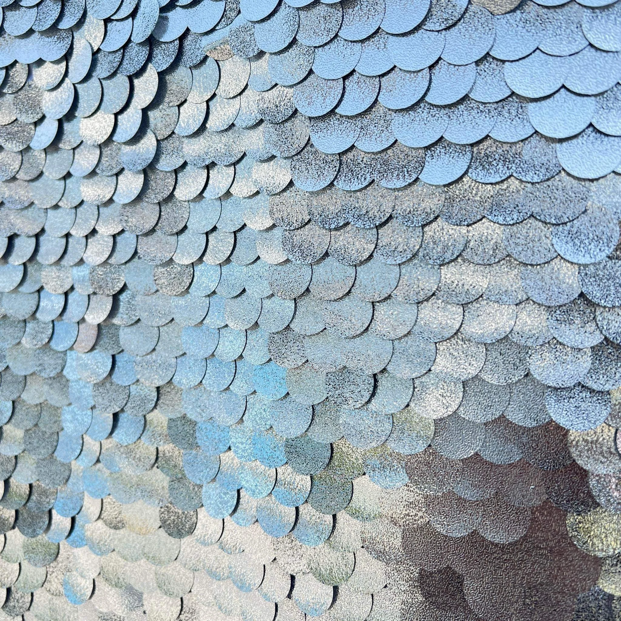 Luxury Silver Large Sequi n