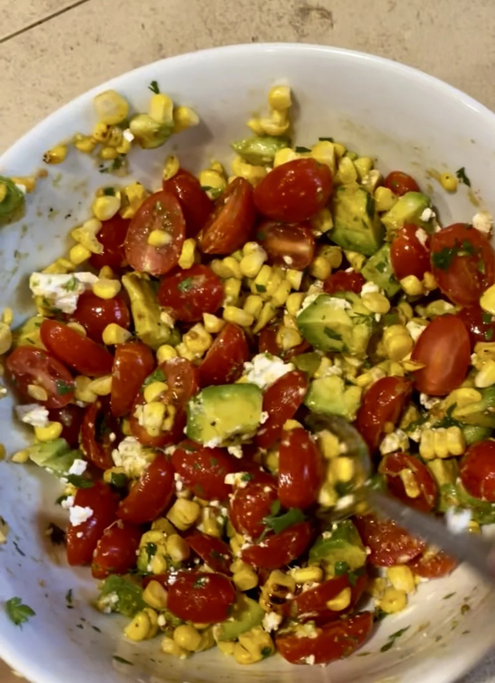 Summer Tomato Corn Salad