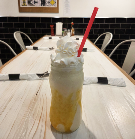 Peach Milkshake