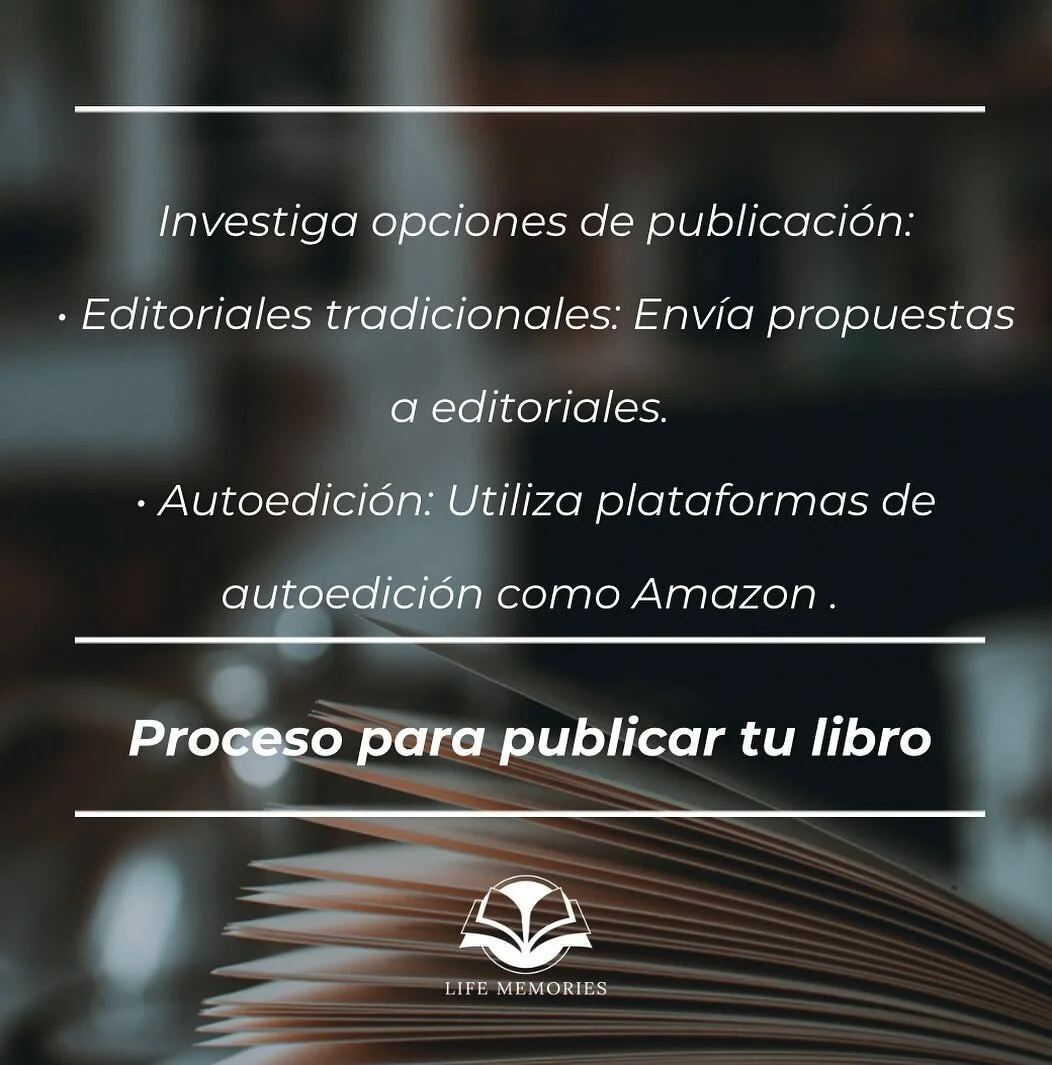 Recuerda que cada paso puede variar seg&uacute;n tus preferencias y el camino que elijas para publicar tu libro. &iexcl;Buena suerte en tu proceso de publicaci&oacute;n!