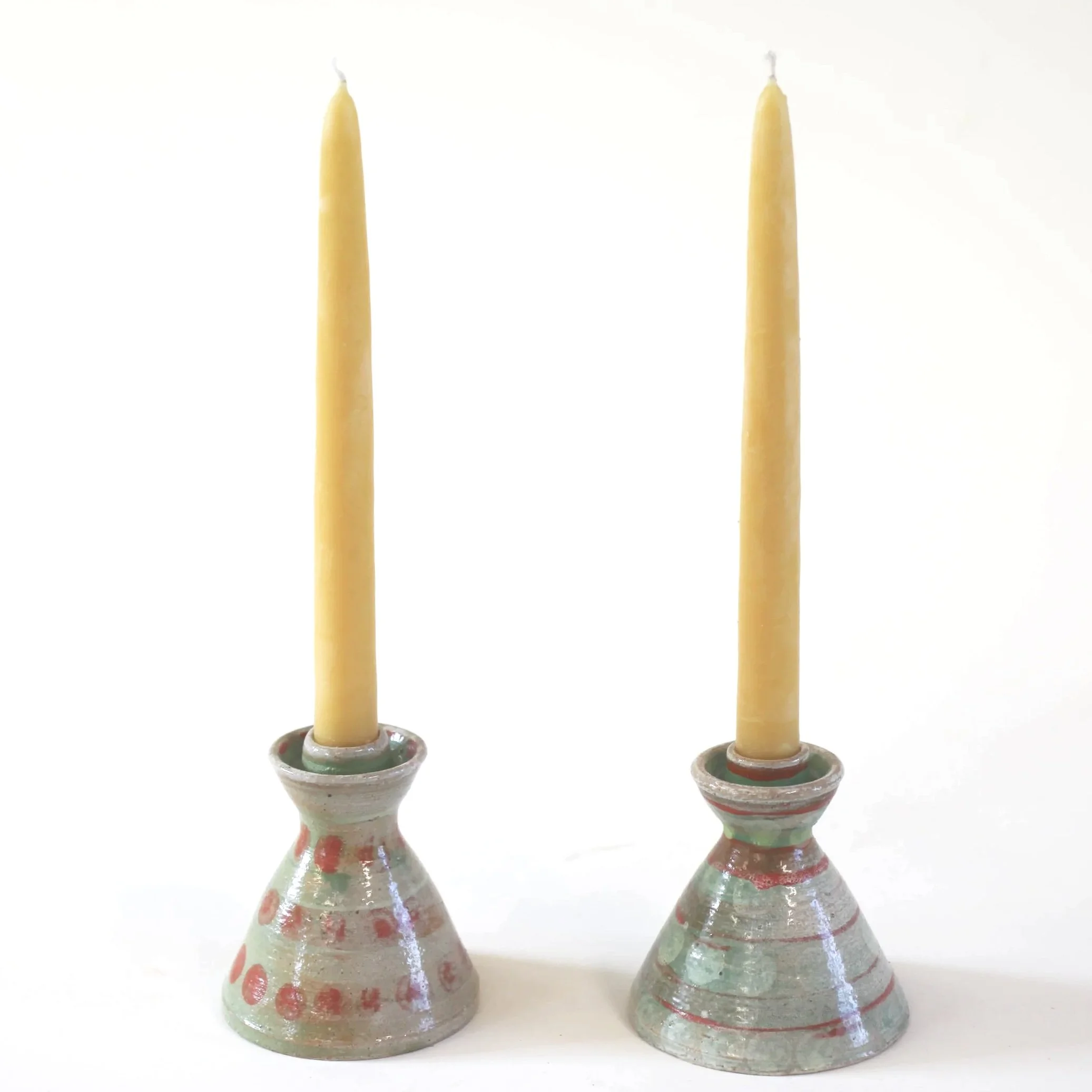Beeswax Candle + Clay Candlestick Workshop