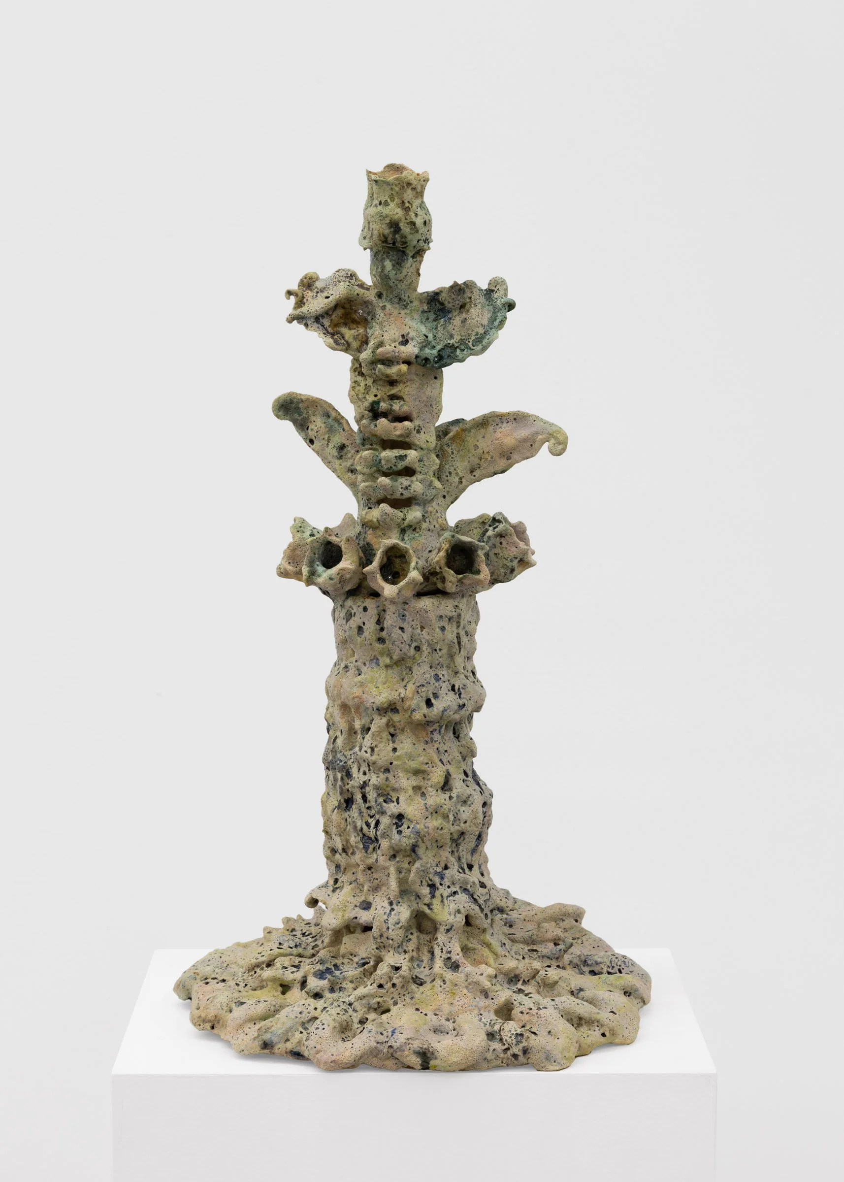 Nicole Levaque, "From Fruit to Flower", 2025
Glazed stoneware; 17" x 8.5" x 8.5"