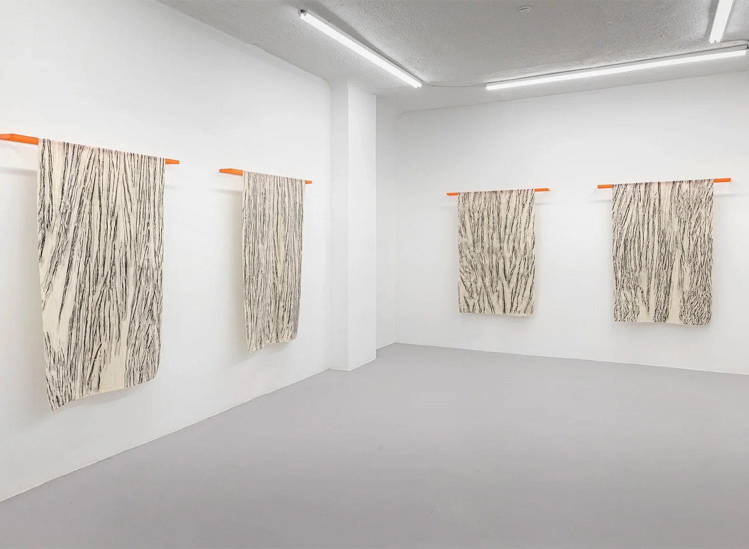 Installation view, Holly Ward, "Soft Rebellion."