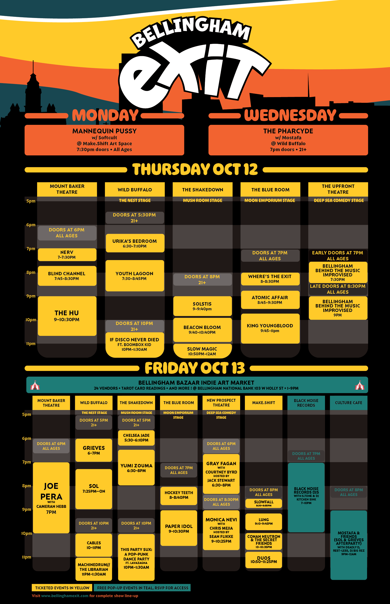 Schedule — BELLINGHAM EXIT