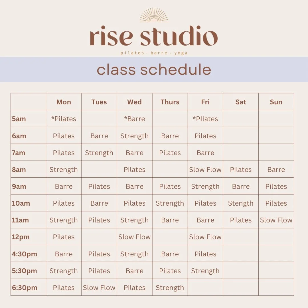 Our January Schedule Is Live ✨
Thank you all for the amazing feedback you shared with us in stories last month! We loved hearing from you and shaped this schedule with your ideas in mind.

By popular demand, we&rsquo;ve added Friday evening classes a