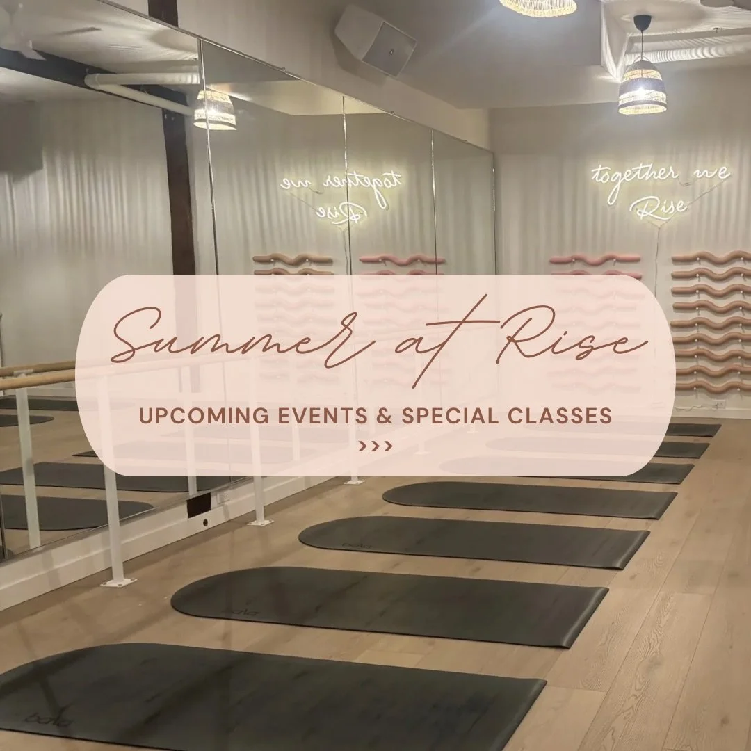 Your June social calendar called ☎️
Just a few excuses to spend a little more time at Rise this month 🫶