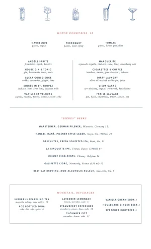 Dinner — Angèle Restaurant & Bar