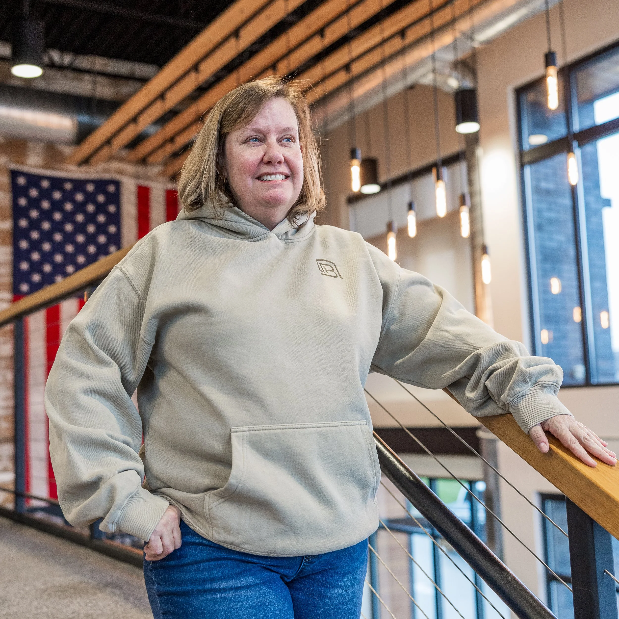 BURK Hoodie [Faded Tan]