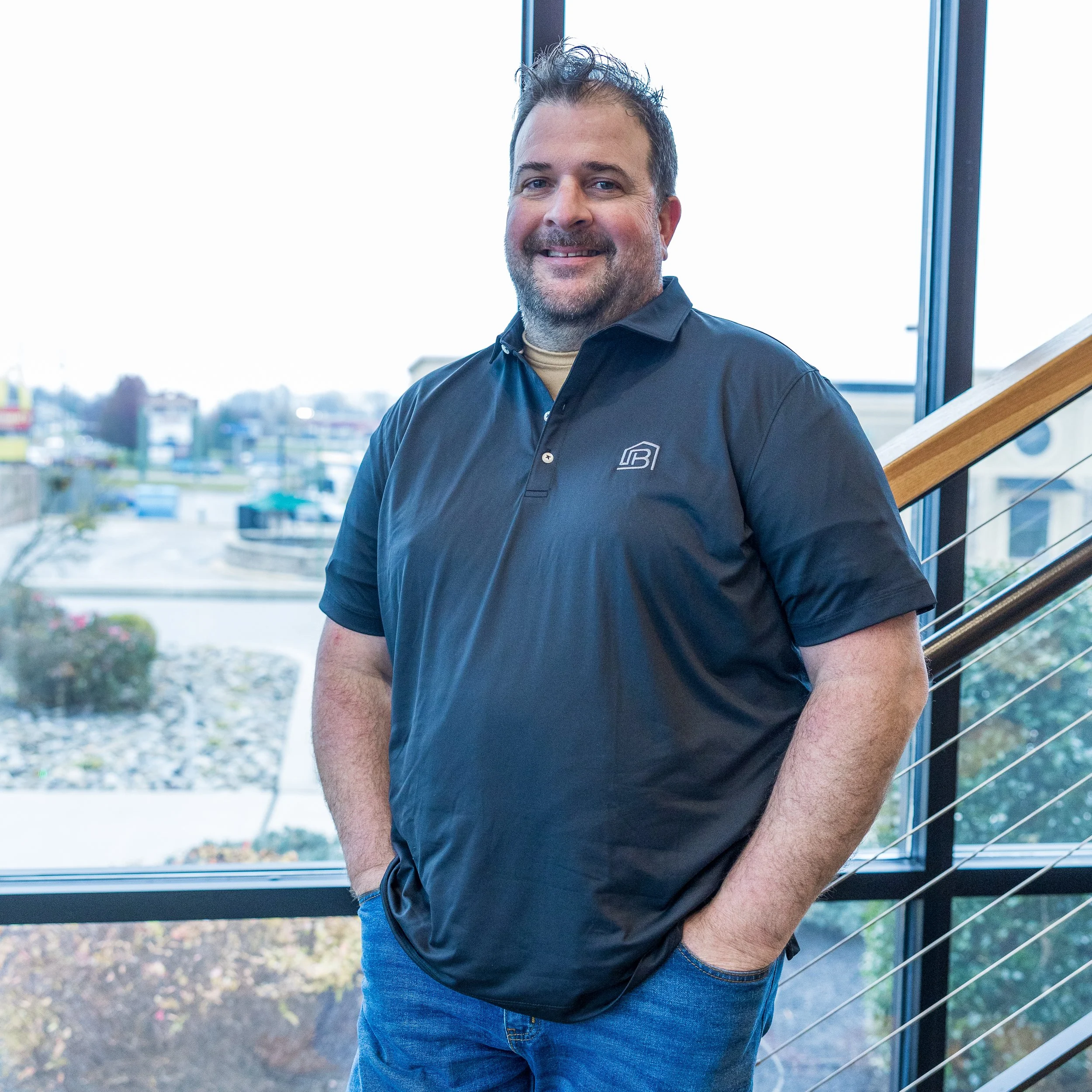 BURK X Johnnie-O Polo [Black]