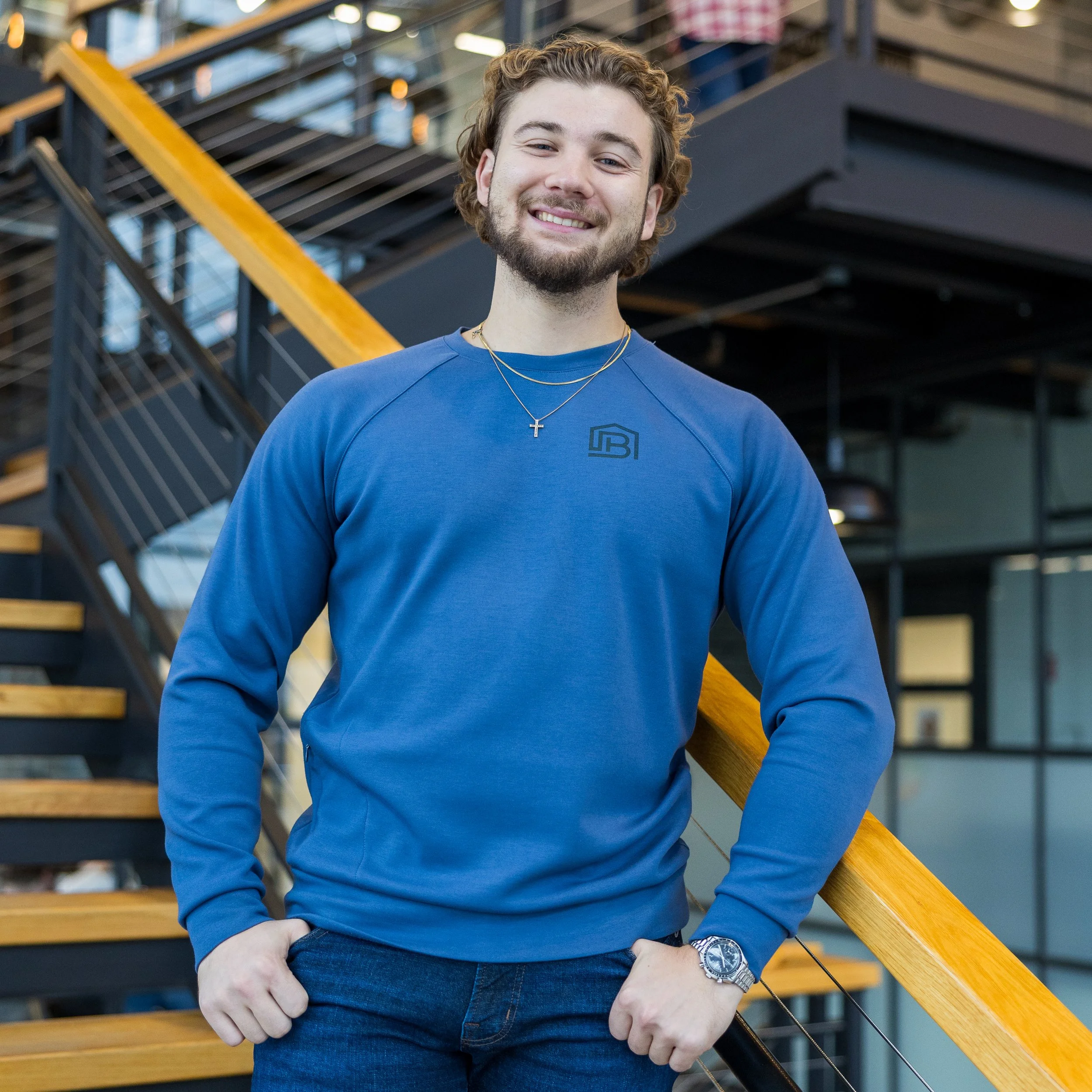 BURK Scuba Crewneck [Blue]