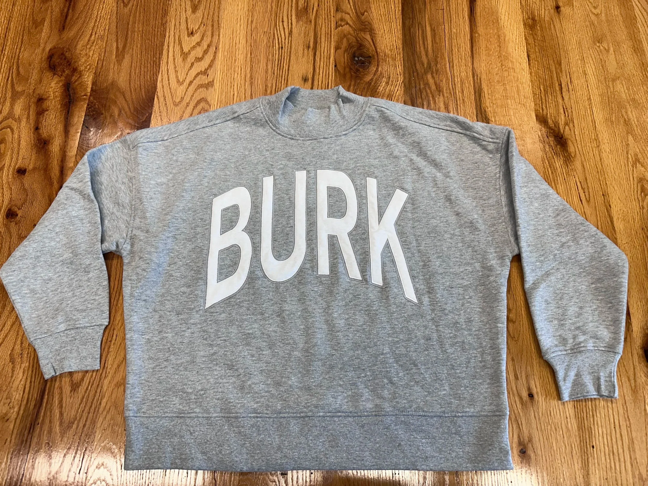 BURK Ladies Mock Neck [GreyHeather]