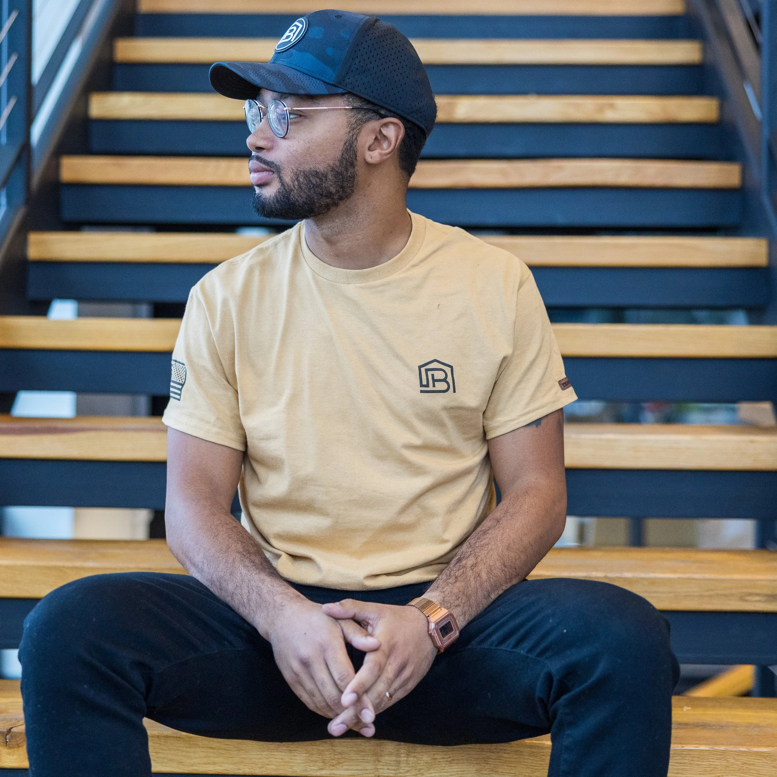 Burk Tee [Sandstone]