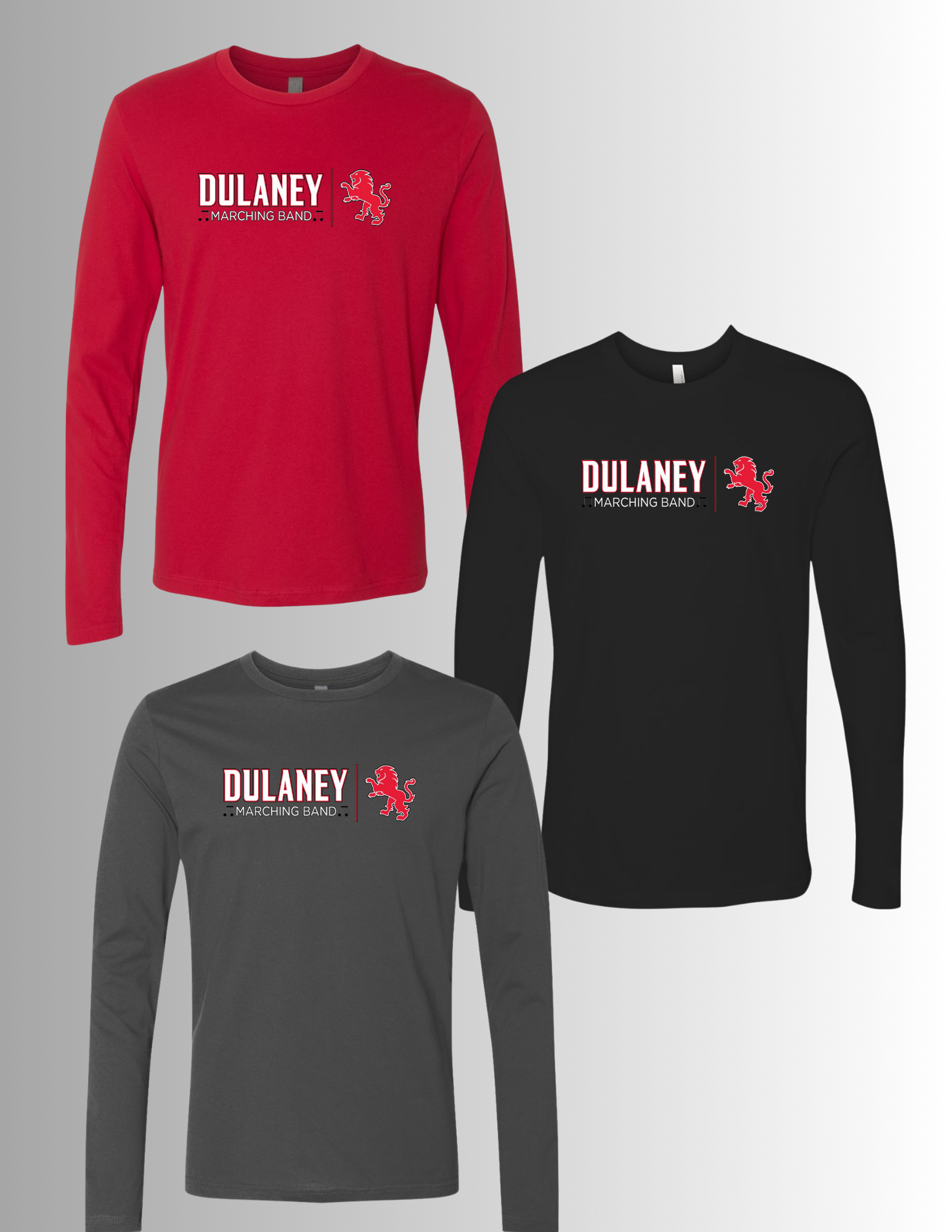 Band Long Sleeve Cotton T-Shirt