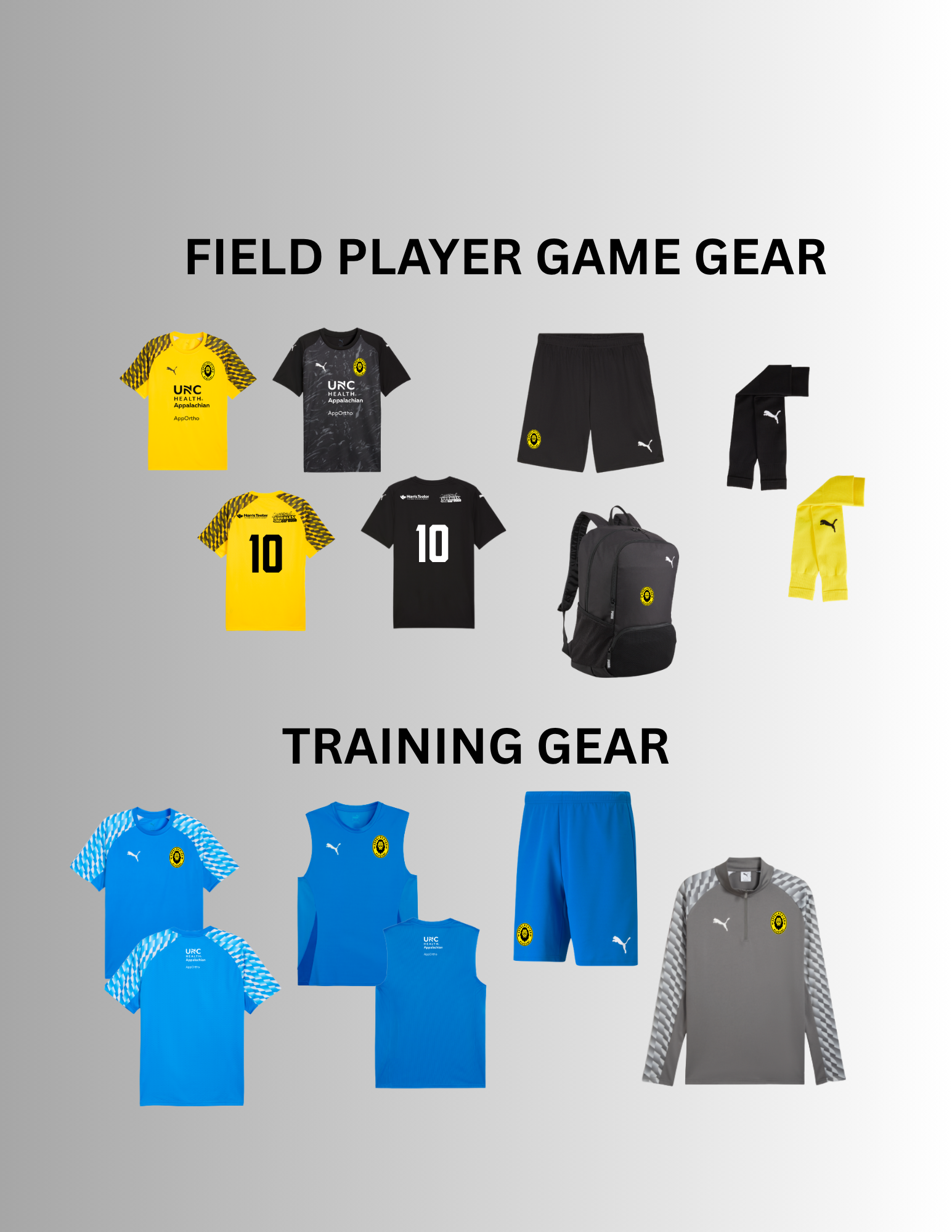 Field Player Gear Package UPSL - REQUIRED