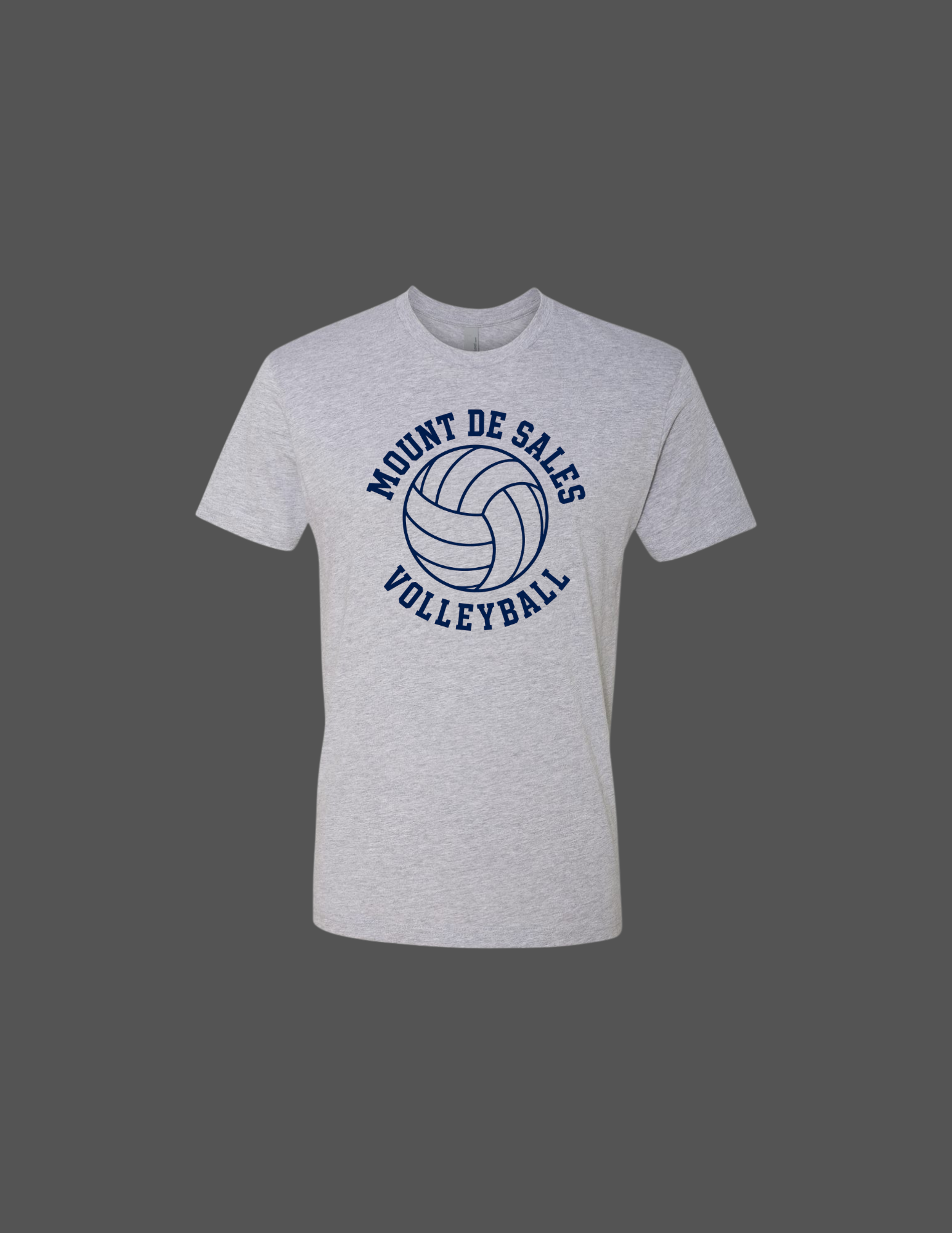 MDS Heather Gray T-Shirt Design 1