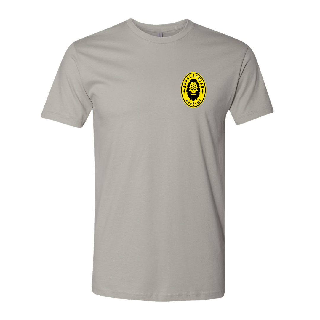 APP FAN Grey Short Sleeve Small Logo T-Shirt