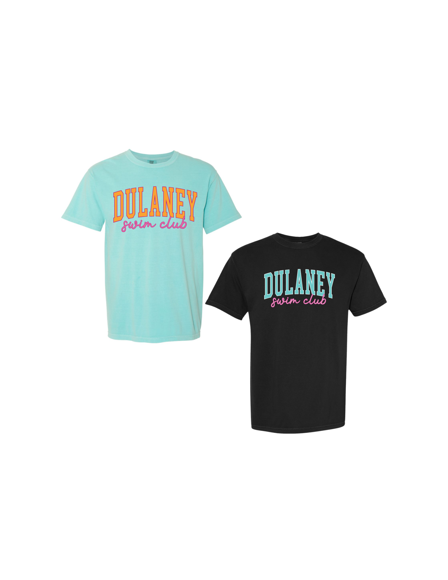 DSC Black or Mint Swim Club T-Shirt
