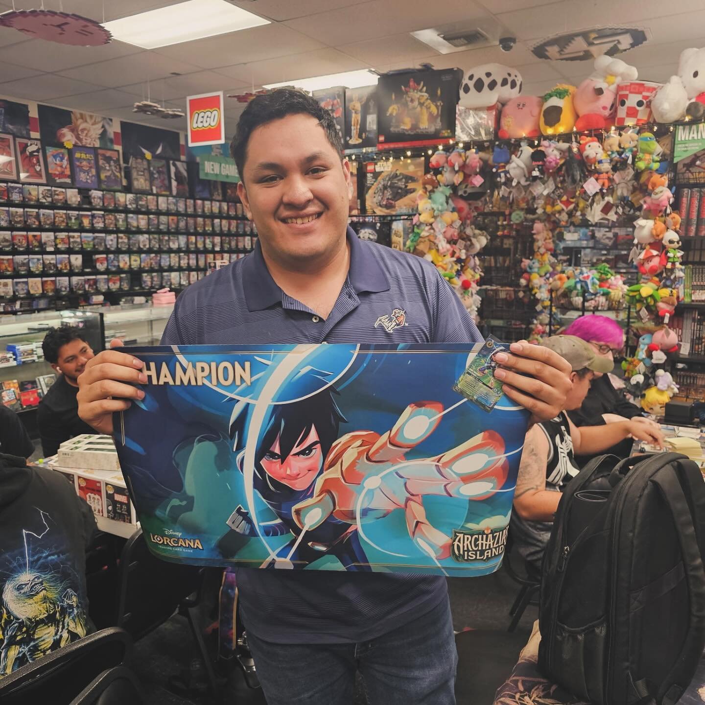 Big Grats to Enrique Avila for winning our Lorcana Store Championship at our Lakewood location today!
🏆