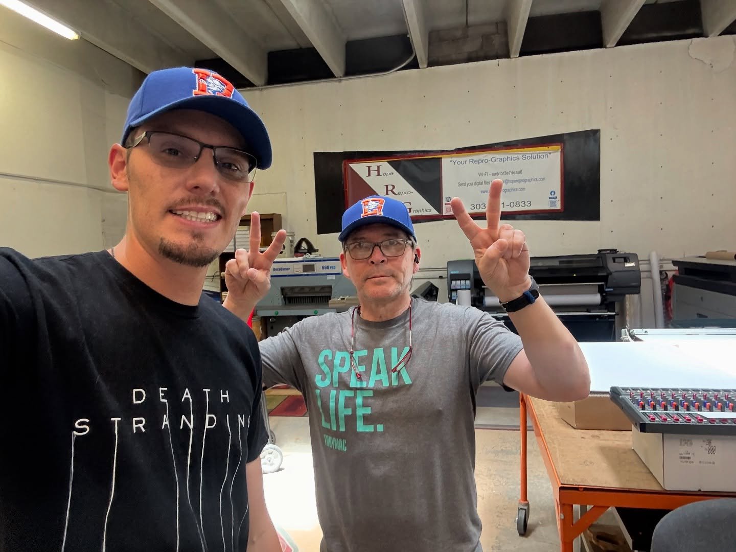Ever wonder where we get all of our rad poster, banners and other custom print stuff?!?! I knew it!

Meet Rob! He&rsquo;s the owner of Hope Repro-Graphics off Hampden and Federal. 

They have a huge offering of products they can help you get made fro