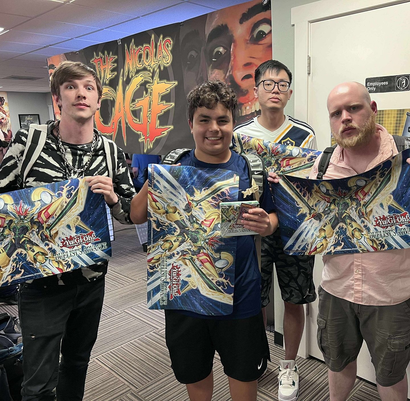 Thanks to everyone who came out to play the YuGiOh Premiere event on Sunday!
Grats to Alejandro for winning the tourney!
Boxes available for $85