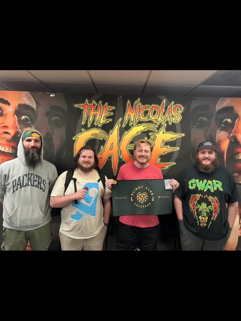 Grats to the Conner Stack, the overall winner of the Tuesday Night Blight Fight League!
Thanks to all of our participants!
😘